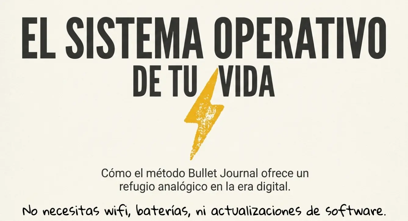 El Método Bullet Journal: Un Refugio Analógico para la Salud Mental en la Era Digital