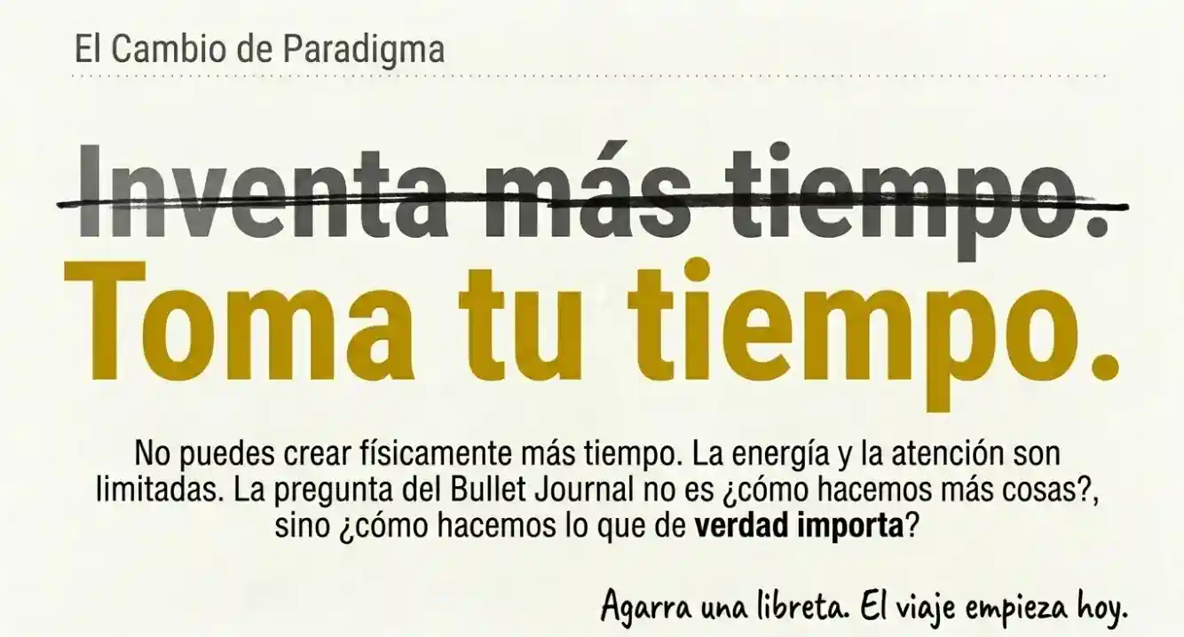 5 Lecciones Contraintuitivas del Método Bullet Journal para Recuperar tu Vida en la Era Digital